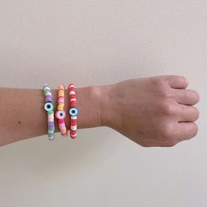 Women’s Colorful Evil Eye Heshi Bracelet